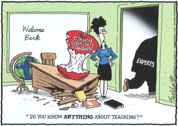 Common Core Redux: Cartoons, Images, and Satire – From experience to meaning …