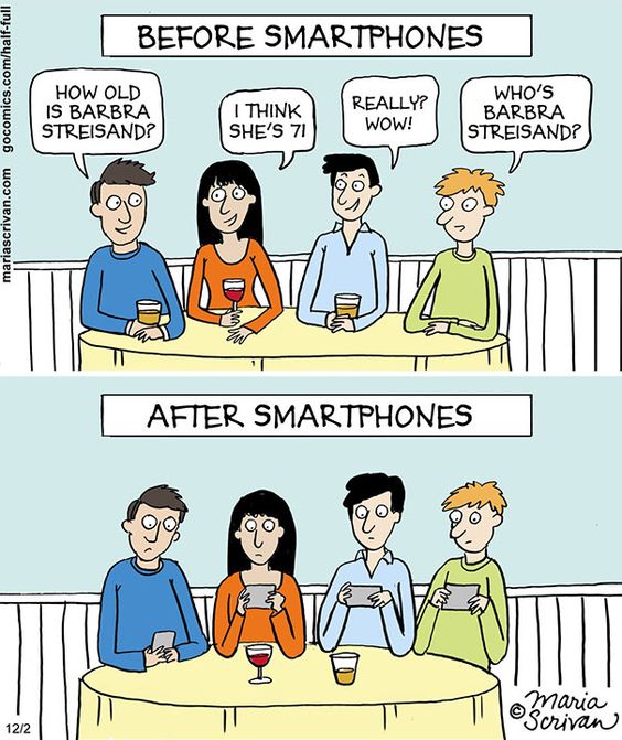 Cartoons on Addiction to Technology | Larry Cuban on School Reform and  Classroom Practice